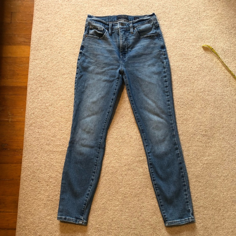 Lucky Brand Bridgitte Skinny Jeans, Size 2/26 ankle